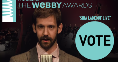 Vote For Shia Labeouf Live in the 19th Annual Webbys