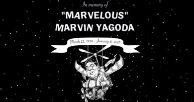 In memory of Marvelous Marvin Yagoda